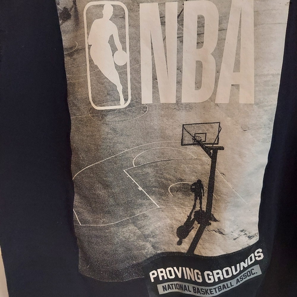 NBA Basketball Tee Black M - Picture 3 of 5
